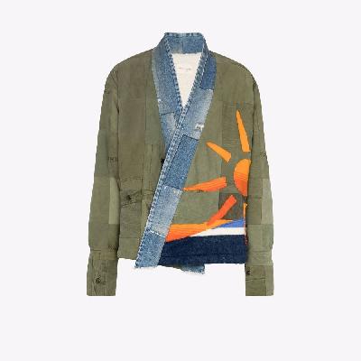 Greg Lauren - Capsule Sun Kimono Denim Jacket