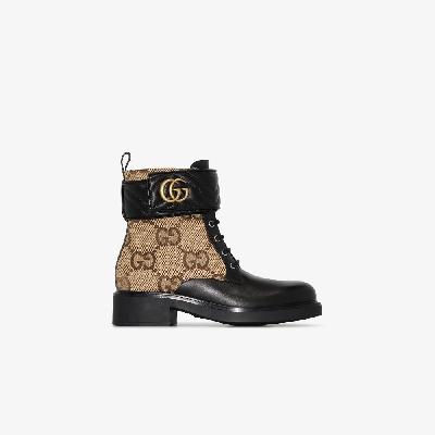 Gucci - Black Marmont Combat Boots