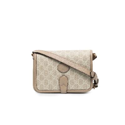 Gucci - Neutral GG Supreme Mini Messenger Bag