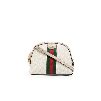 Gucci - White Ophidia Small GG Supreme Shoulder Bag