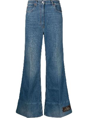 Gucci - Blue Flared Jeans