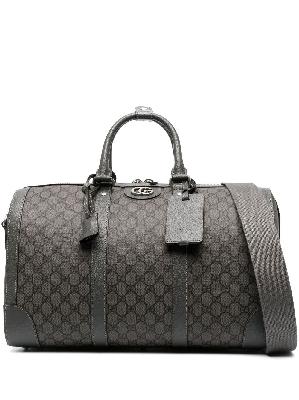 Gucci - Grey Ophidia Small Leather Duffle Bag