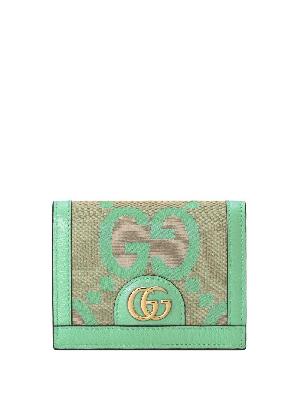 Gucci - Green Logo Plaque Purse