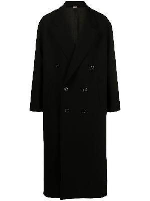 Gucci - Black Double-Breasted Wool Coat