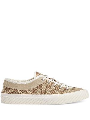 Gucci - Neutral GG Canvas Sneakers
