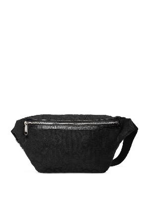 Gucci - Black Jumbo GG Belt Bag