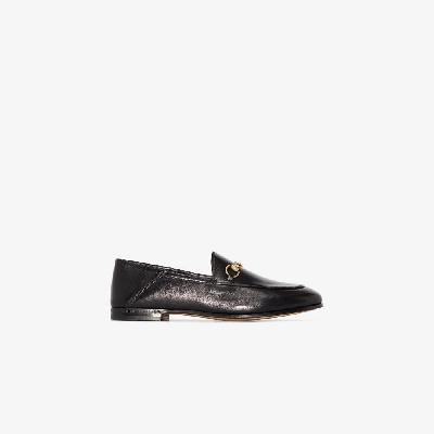 Gucci - Black Horsebit Leather Loafers