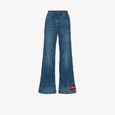 Gucci - Blue Flared Jeans