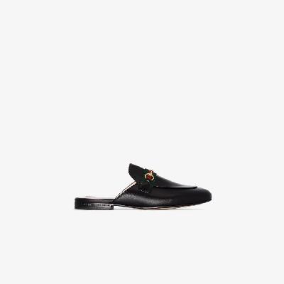 Gucci - Black Princetown Leather Mules