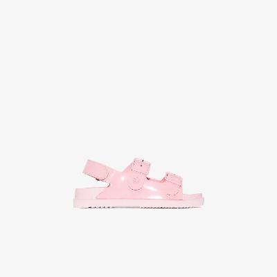 Gucci - Pink Isla Rubber Sandals