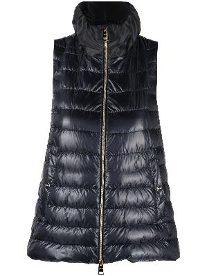 Herno - Navy Quilted Nylon Gilet