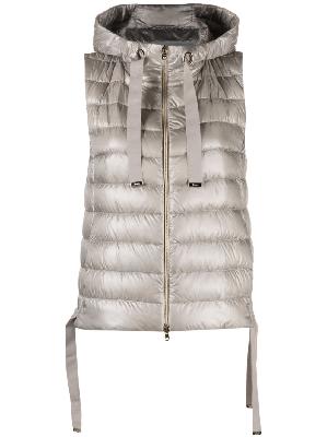 Herno - Neutral Quilted Nylon Gilet