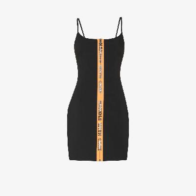 Heron Preston - Printed Zip-Up Mini Dress