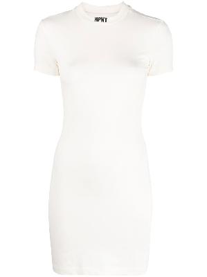 Heron Preston - Logo-Print Short-Sleeve Mini Dress