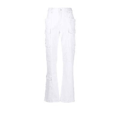 ISABEL MARANT - White Vokayo Straight-Leg Jeans