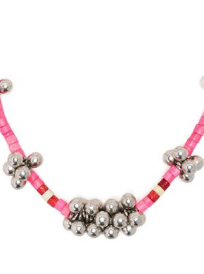 ISABEL MARANT - Pink Dreamworld Bead Necklace