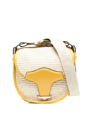 ISABEL MARANT - Neutral Botsy Raffia Cross Body Bag