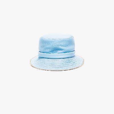 Jacquemus - Blue Le Bob Mentalo Leather Bucket Hat