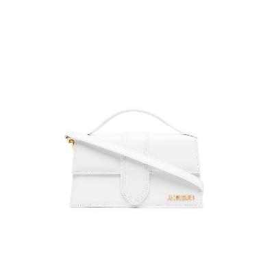 Jacquemus - White Le Grand Bambino Leather Top Handle Bag