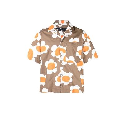 Jacquemus - Brown La Chemise Jean Flower Print Shirt
