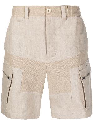 Jacquemus - Beige Brasol Zip-Pocket Cargo Shorts