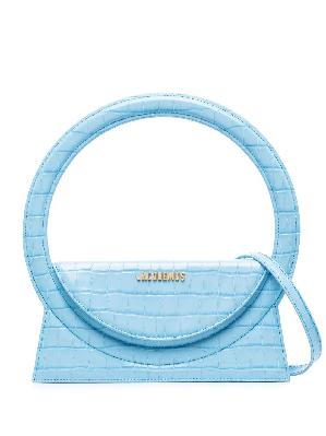 Jacquemus - Blue Le Sac Rond Top Handle Bag
