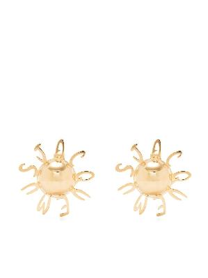 Jacquemus - Gold-Plated Les Boucles Paiva Sun Earrings