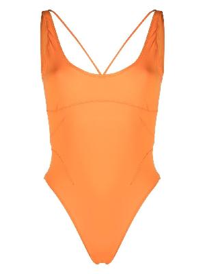Jacquemus - Orange Le Maillot Signature Swimsuit