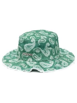 Jacquemus - Green Logo Plaque Hat