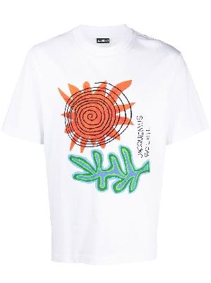 Jacquemus - Soleil Graphic-Print Cotton T-Shirt