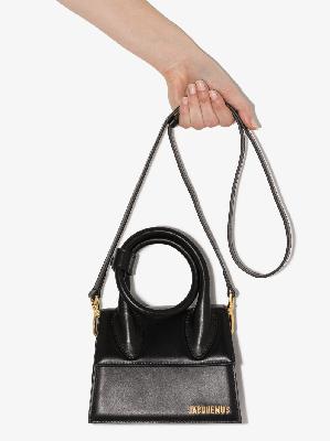 Jacquemus - Black Le Chiquito Noeud Leather Top Handle Bag