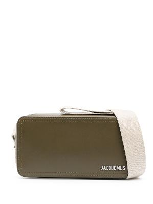Jacquemus - Green La Cuerda Horizontal Leather Cross Body Bag