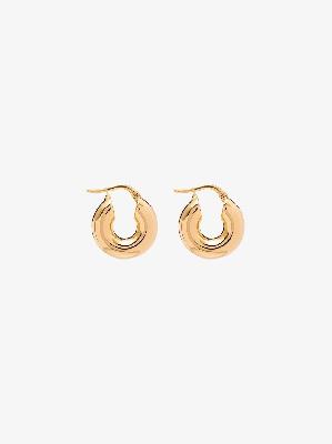 Jil Sander - Gold-Plated Mini Hoop Earrings