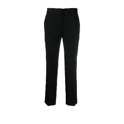 Jil Sander - Black Tailored Slim Leg Wool Trousers