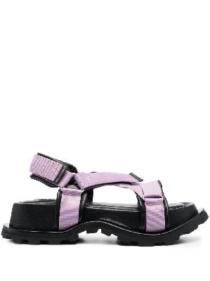 Jil Sander - Butterfly Purple 60 Chunky Hiking Sandals