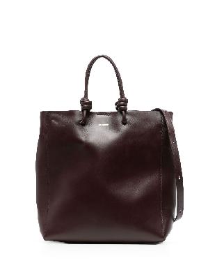Jil Sander - Brown Giro Leather Tote Bag