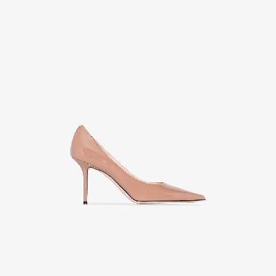 Jimmy Choo - Pink Love 85 Leather Pumps