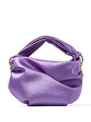 Jimmy Choo - Purple Bonny Top Handle Bag