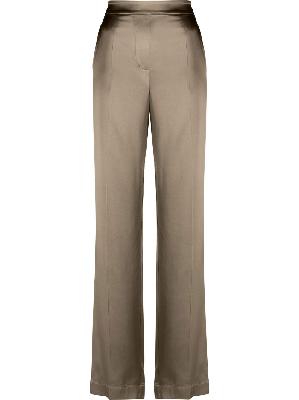 JOSEPH - Neutral Tova Silk Trousers