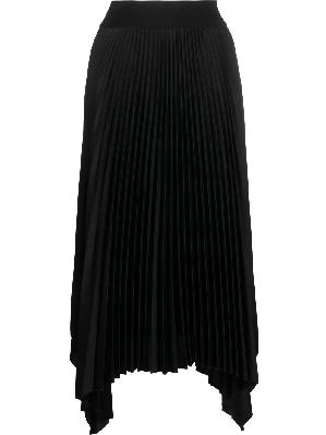 JOSEPH - Asymmetric Pleated Skirt