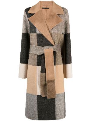 JOSEPH - Neutral Arline Reversible Wool Coat