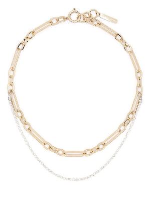 Justine Clenquet - Silver-Tone Paloma Chain Necklace