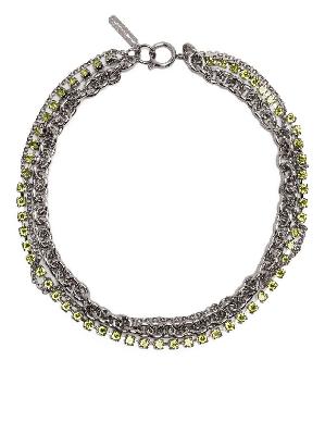 Justine Clenquet - Silver-Tone Colin Tiered Chain Choker Necklace