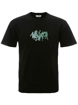 JW Anderson - Black Anglada Cotton T-Shirt