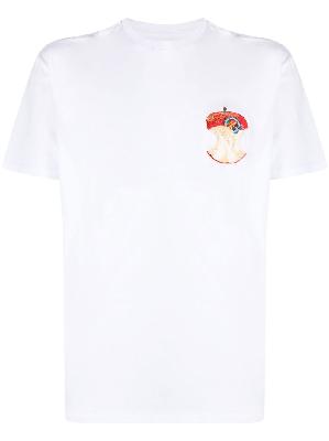 JW Anderson - White Apple Core Organic Cotton T-Shirt