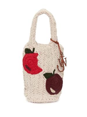 JW Anderson - Neutral Apple Crochet Tote Bag
