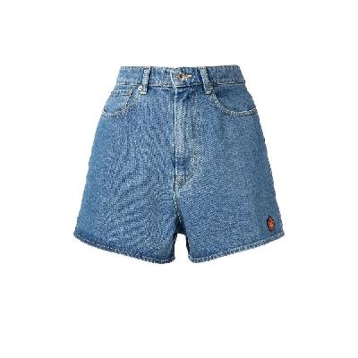 Kenzo - Blue Himawari Denim Shorts