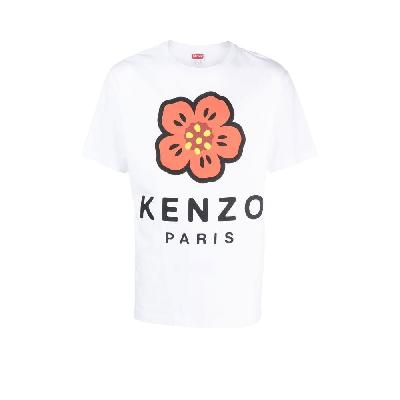 Kenzo - White Boke Flower Print T-Shirt