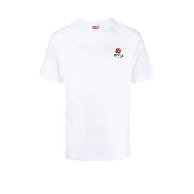 Kenzo - White Boke Flower Embroidered T-Shirt