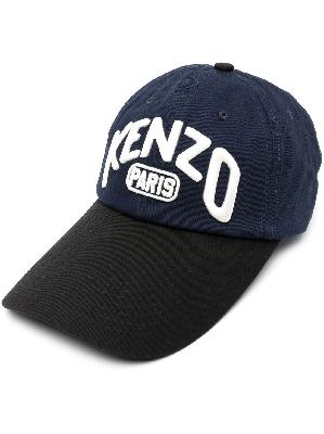 Kenzo - Blue Cotton Logo Cap